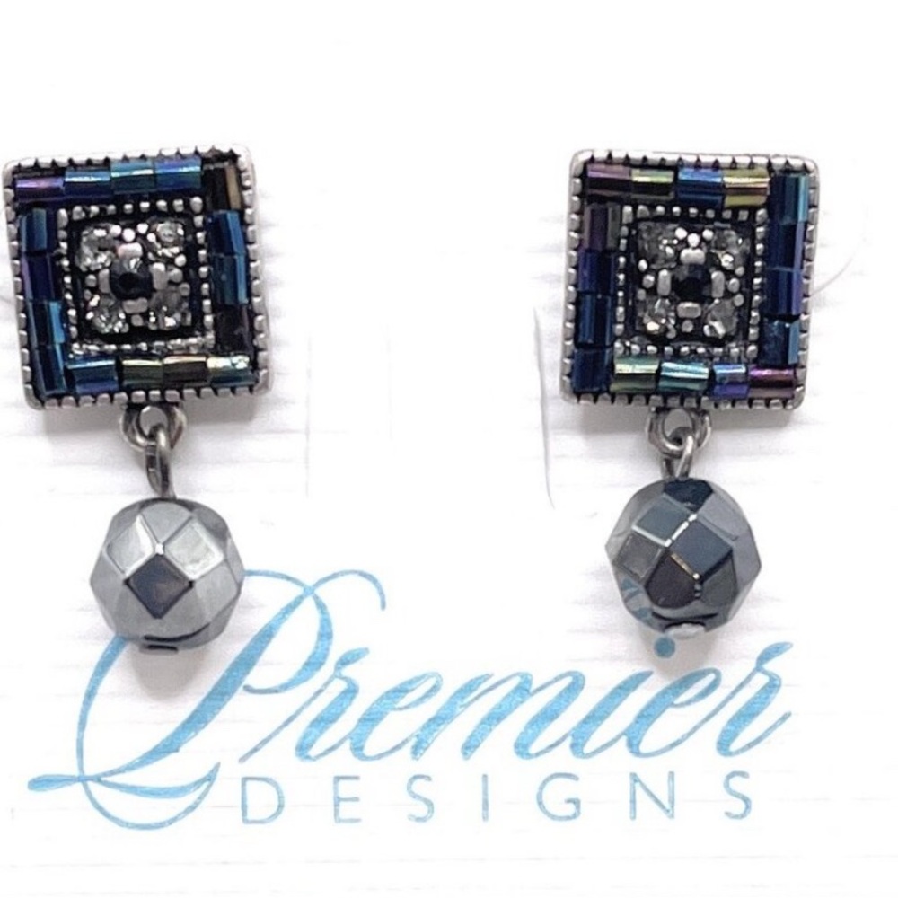 Premier Designs mystique Multicolor Geometric Earrings